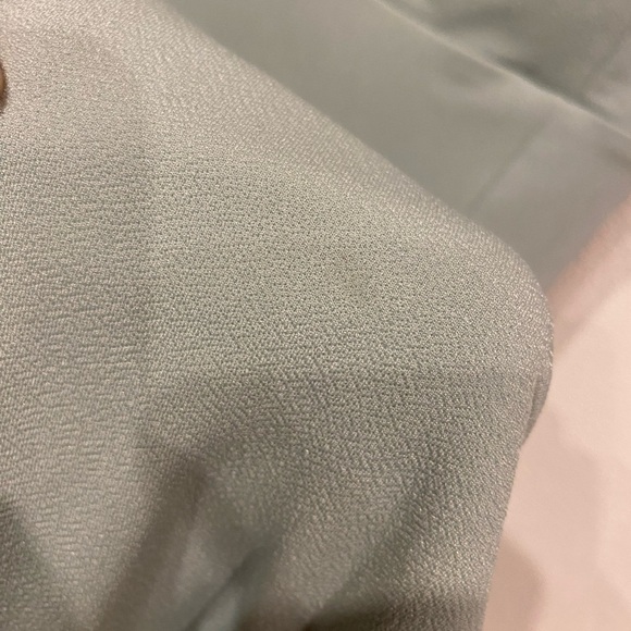 Birdy Grey Benny Tie Back Dress in Crepe Sage Size Small VGUC - Picture 3 of 7